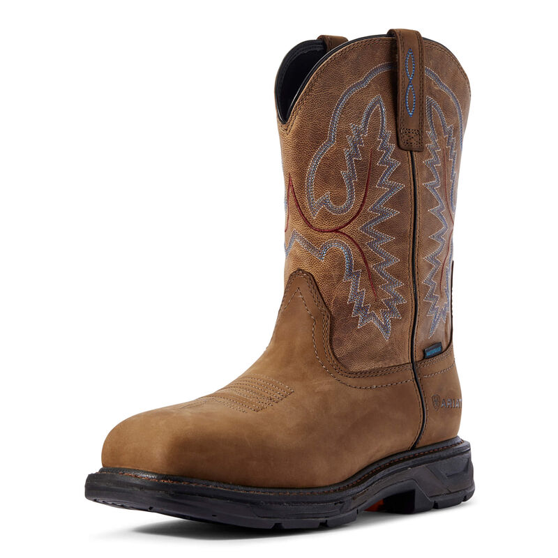 Ariat Workhog Xt Waterproof - Miesten Ruskea Työsaappaat ( SFRQYI-921 )